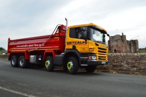 Metcalfe Plant Hire Contracting Division New Tipper at Brougham