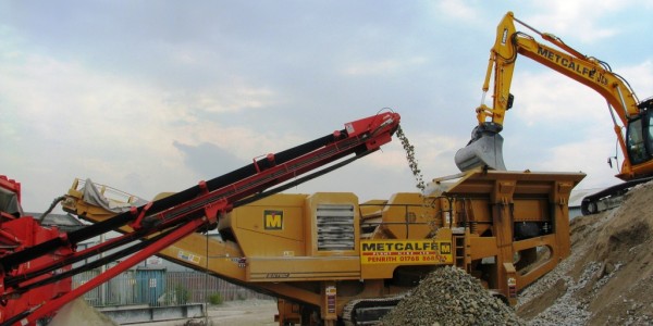 Metcalfe Plant Hire Recycled Aggregates Recycling