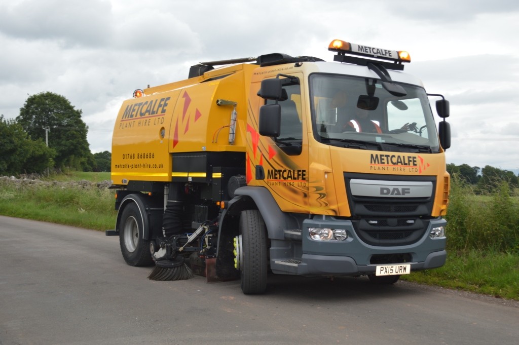 DAF Road Sweeper on Callout